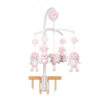 MOVIL MUSICAL ROSA SWEET WOLLY DE SARO  MOVIL MUSICAL ROSA SWEET WOLLY DE SARO